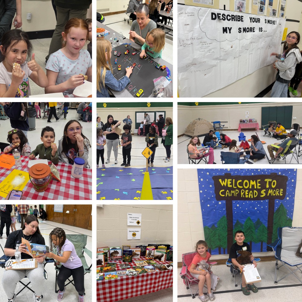 Bose Elementary families explore literacy at Camp Read S'more
