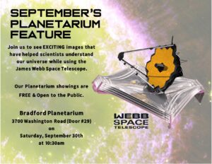 September's Planetarium Feature
