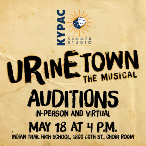 KYPAC logo and audition information