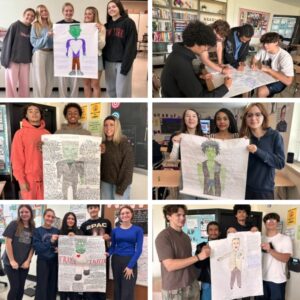 Bradford students bring 'Frankenstein' character analysis to life