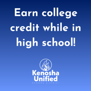 Earn college credit while in high school!