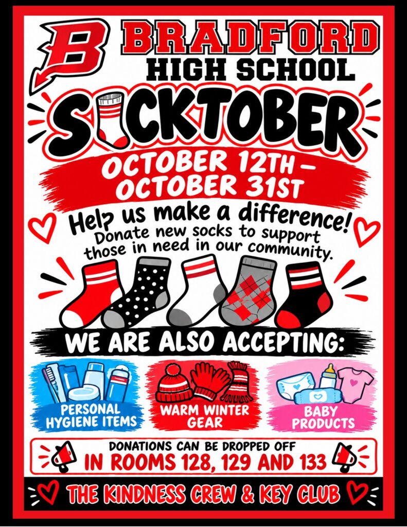 Bradford’s Socktober is HERE!