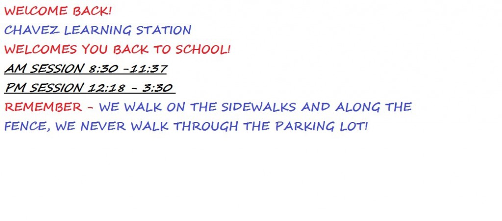Chavez Learning Station