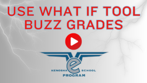 Using WHat if tool in Buzz grades