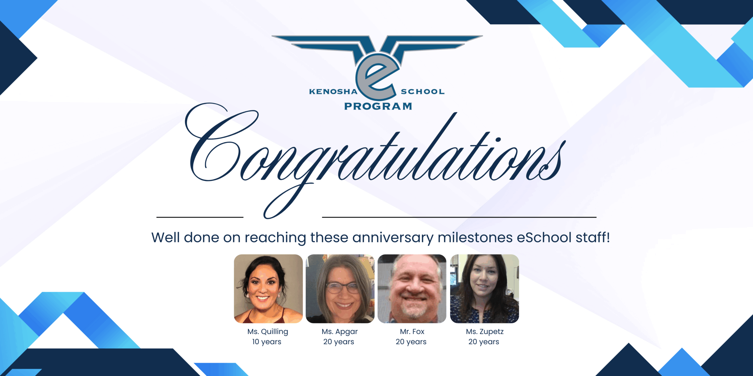 Anniversary Milestones