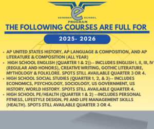 Full Courses Updated 9/19/25