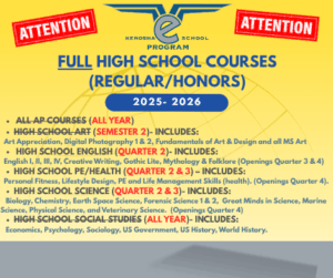 Full Courses Updated 11/17/25