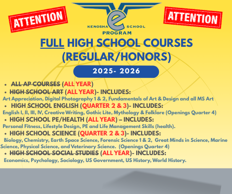 High School Course availability
