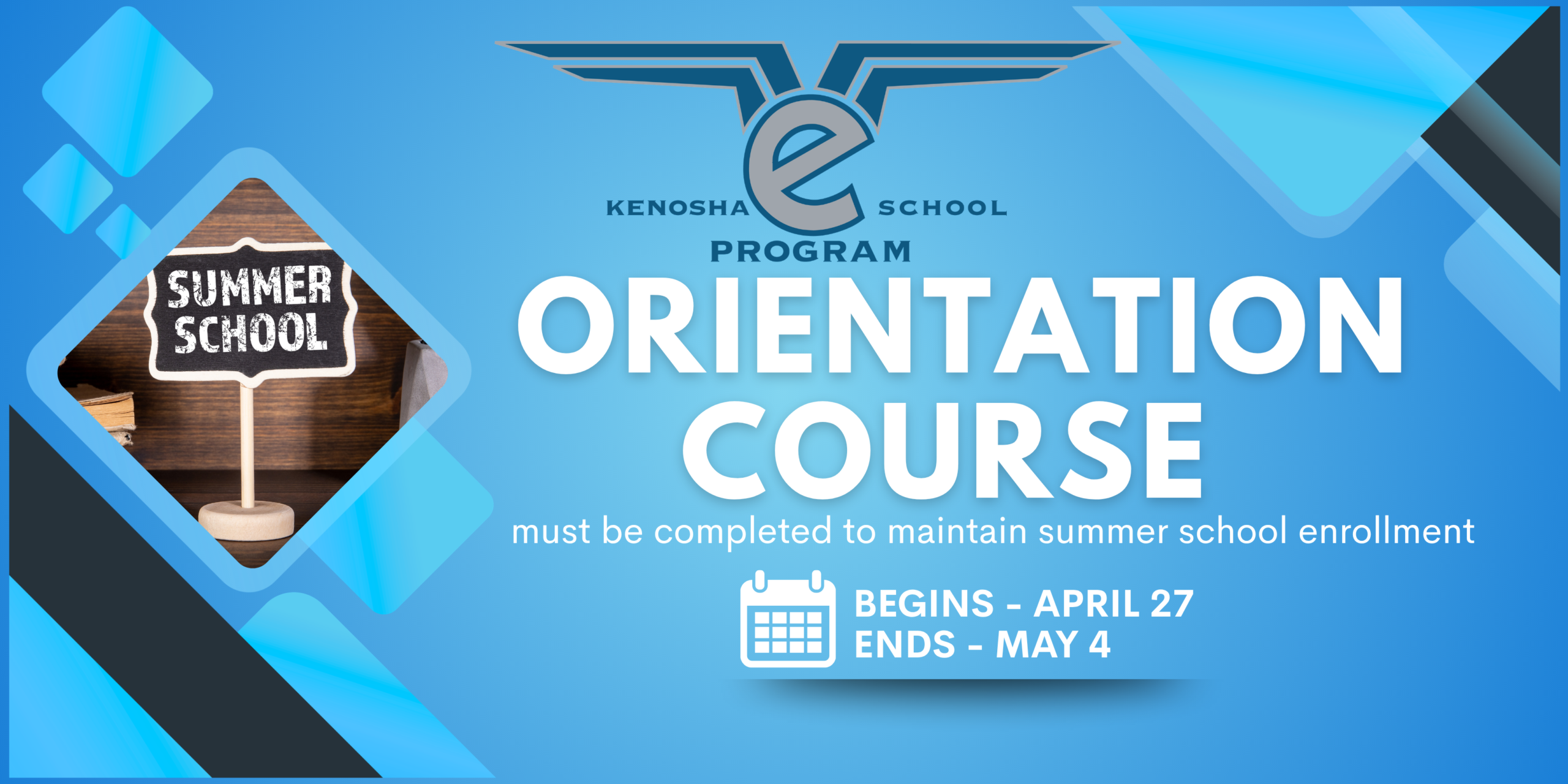 Orientation for Summer School