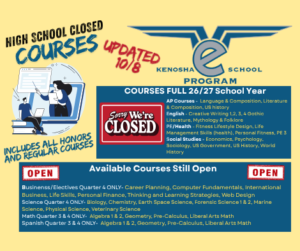Closed eSchool courses