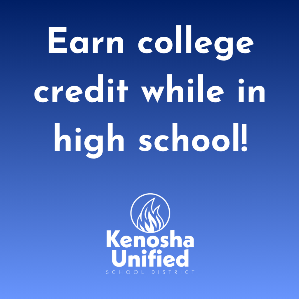 Earn college credit while in high school!