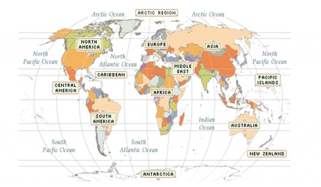 World Map To Project Map Project – Hillcrest School