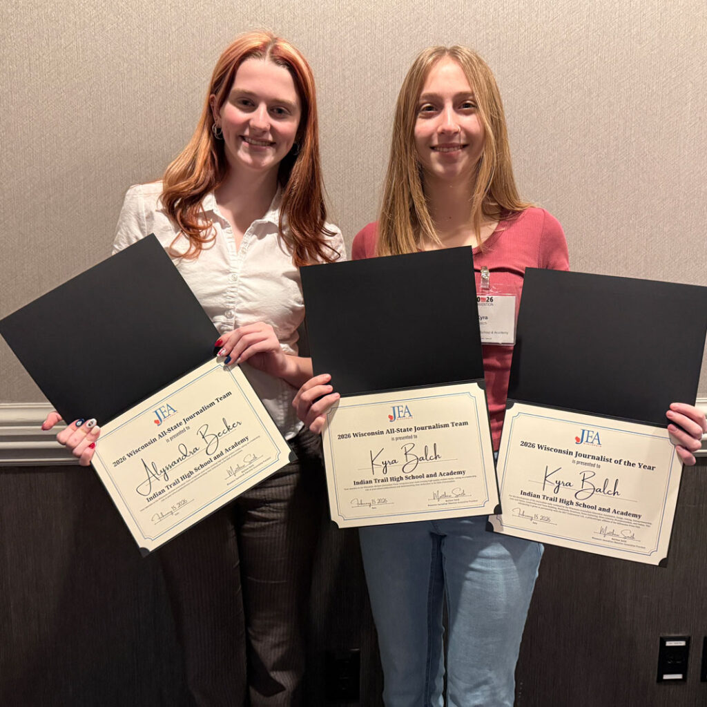 Indian Trail senior named 2026 Wisconsin Journalist of the Year