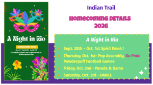Indian Trail Homecoming DETAILS 2026