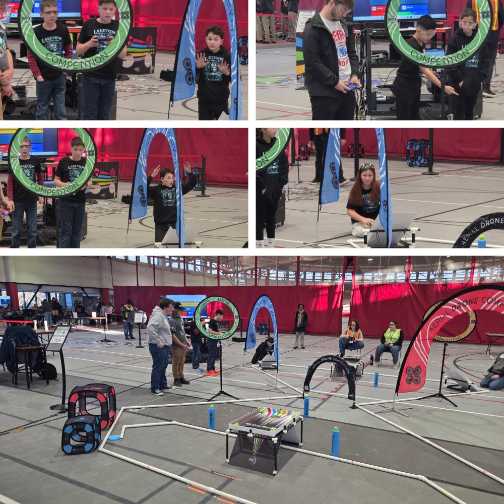 LakeView K-8 Drone Club Shines at Carthage