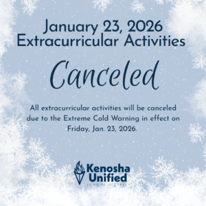 Extracurricular Activities Canceled Friday, Jan. 23