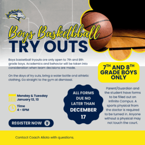Boys Basketball Tryouts