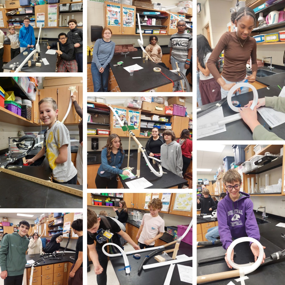 Mahone Students Model Science Through Roller Coasters