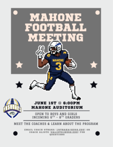 Mahone Football Meeting