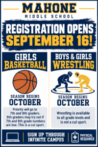 Girls Basketball & Wrestling