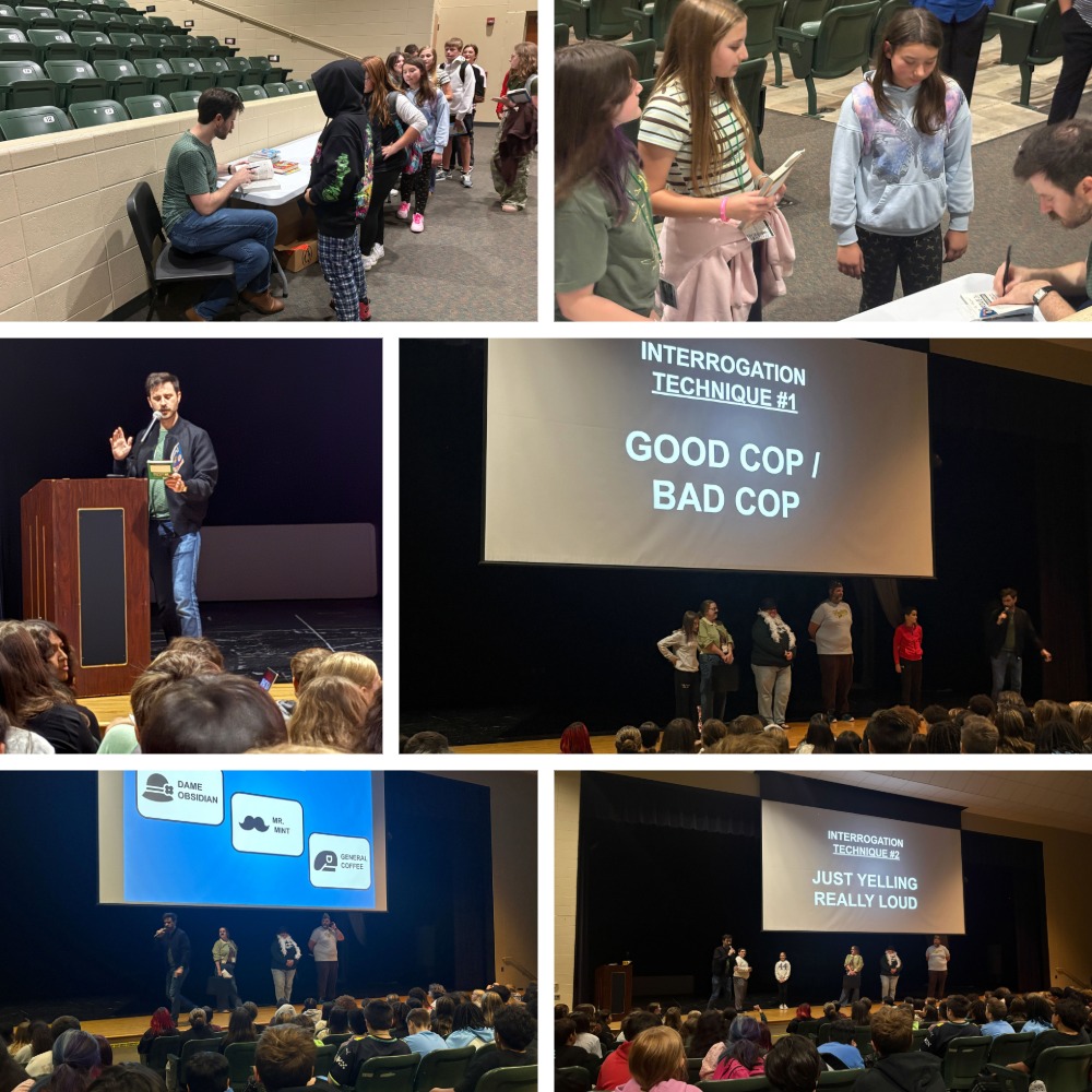 Author G.T. Karber visits Mahone