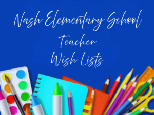 Teacher wish list graphic