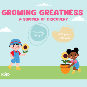 Growing Greatness: A Summer of Discovery (May 15)