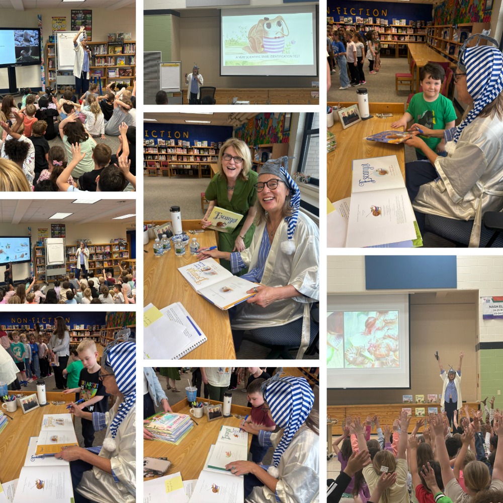 Nash and Prairie Lane elementary schools welcome author Dashka Slater