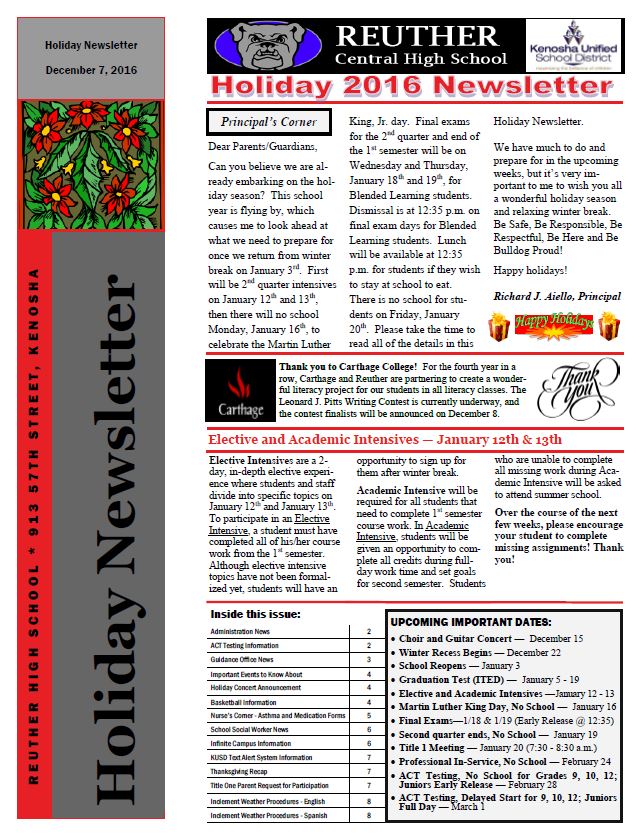 Reuther Central High School