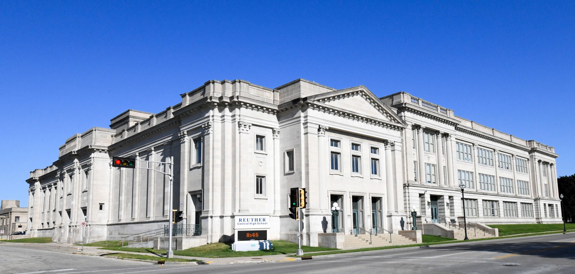 Reuther school building