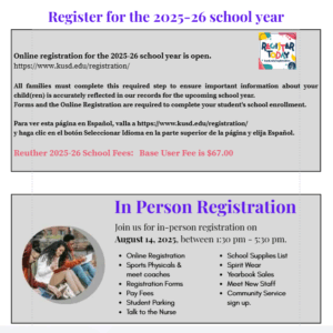 We invite you to join us for in-person registration!