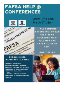 FAFSA Help During Conferences