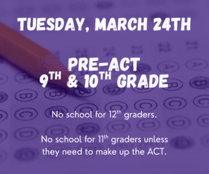PreACT for 9th & 10th Grades