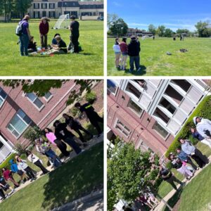 Reuther students apply math, physics to rocket launches