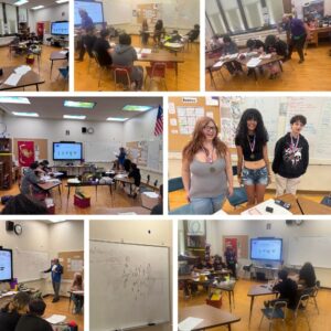 Reuther hosts Tremper for Algebra 1 Jeopardy competition