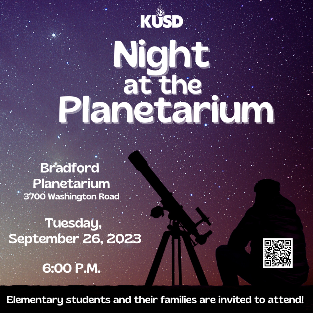 Night at the Planetarium - Sept. 26