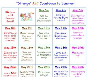 ABC Countdown to Summer!