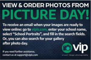 VIP Student photo info