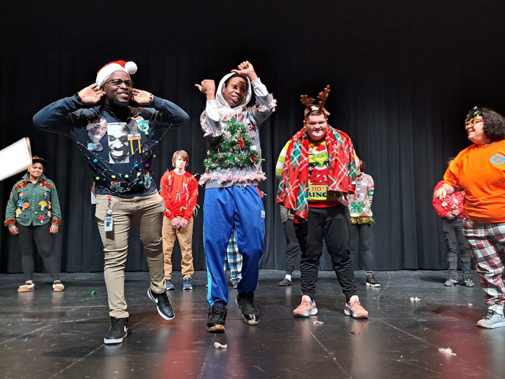 Finalist for Holiday Hoopla Ugly Sweater Competition