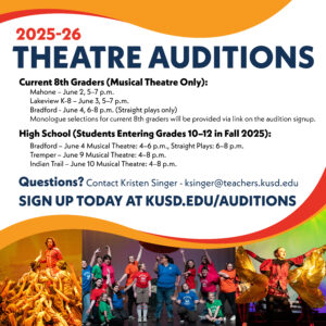 KUSD Theatre Auditions 25-26