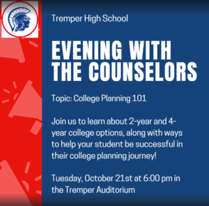 Evening With The Counselors- College Planning 101