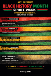 Black History Month Spirit Week