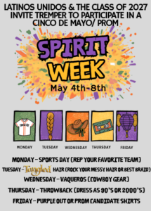 Prom Spirit Week