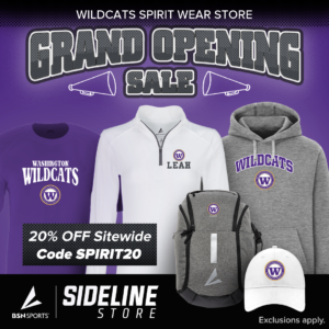 Wildcat Spirit Wear Store Grand Opening Sale 20% Off Sitewide with Code SPIRIT20