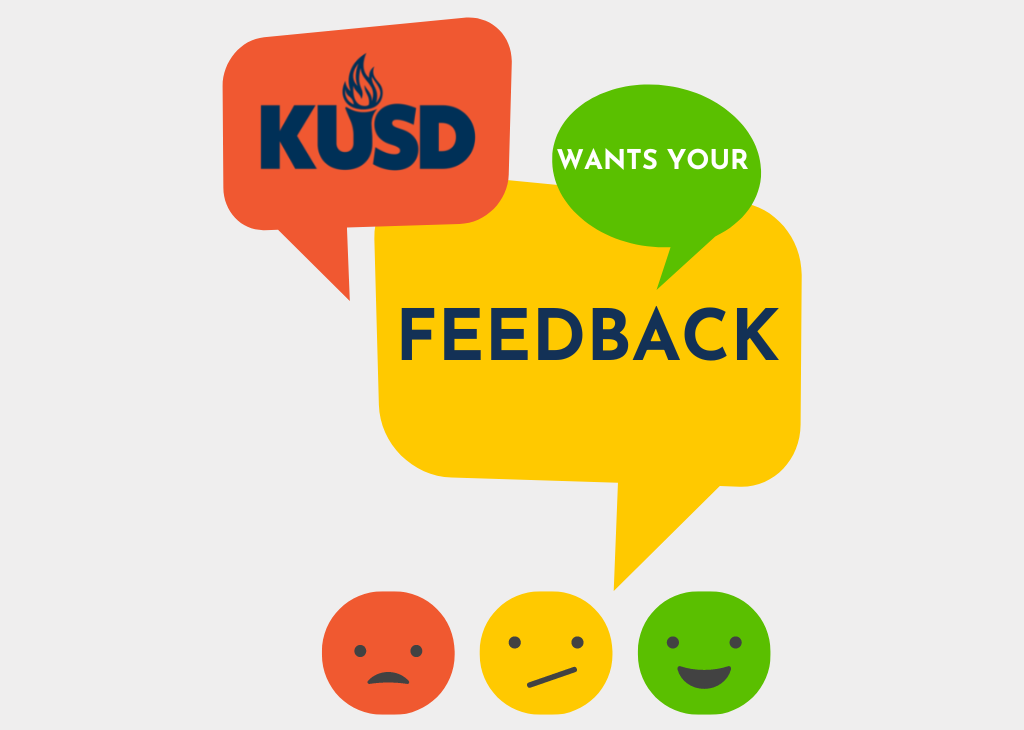 KUSD wants your feedback