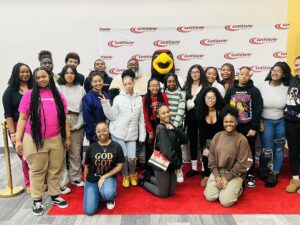 Group photo of students who attended the African American Youth Empowerment Conference.