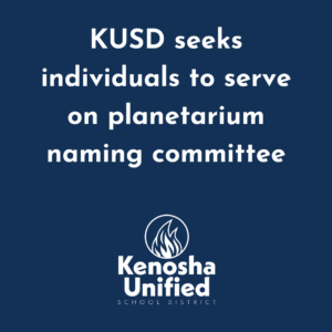 KUSD seeks individuals to serve on planetarium naming committee