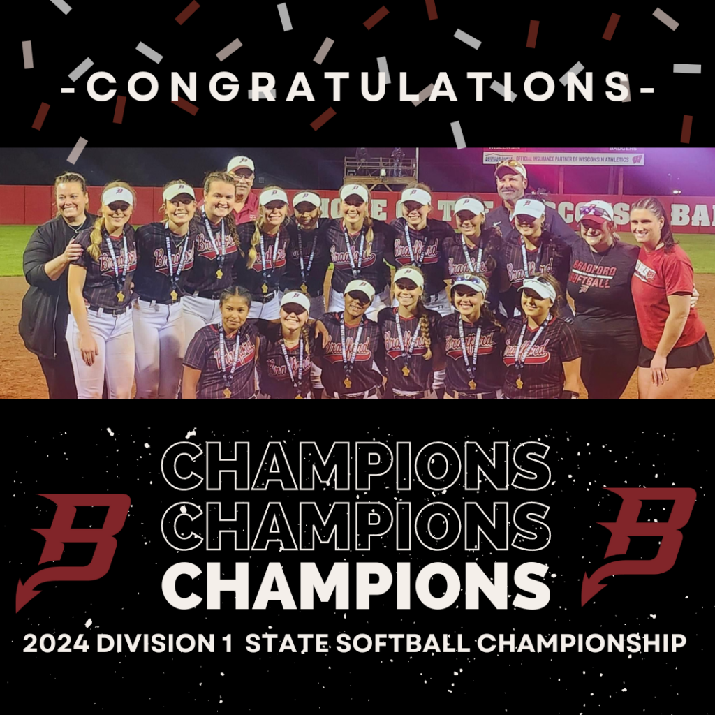 Bradford wins state softball championship
