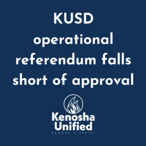 KUSD operational referendum falls short of approval