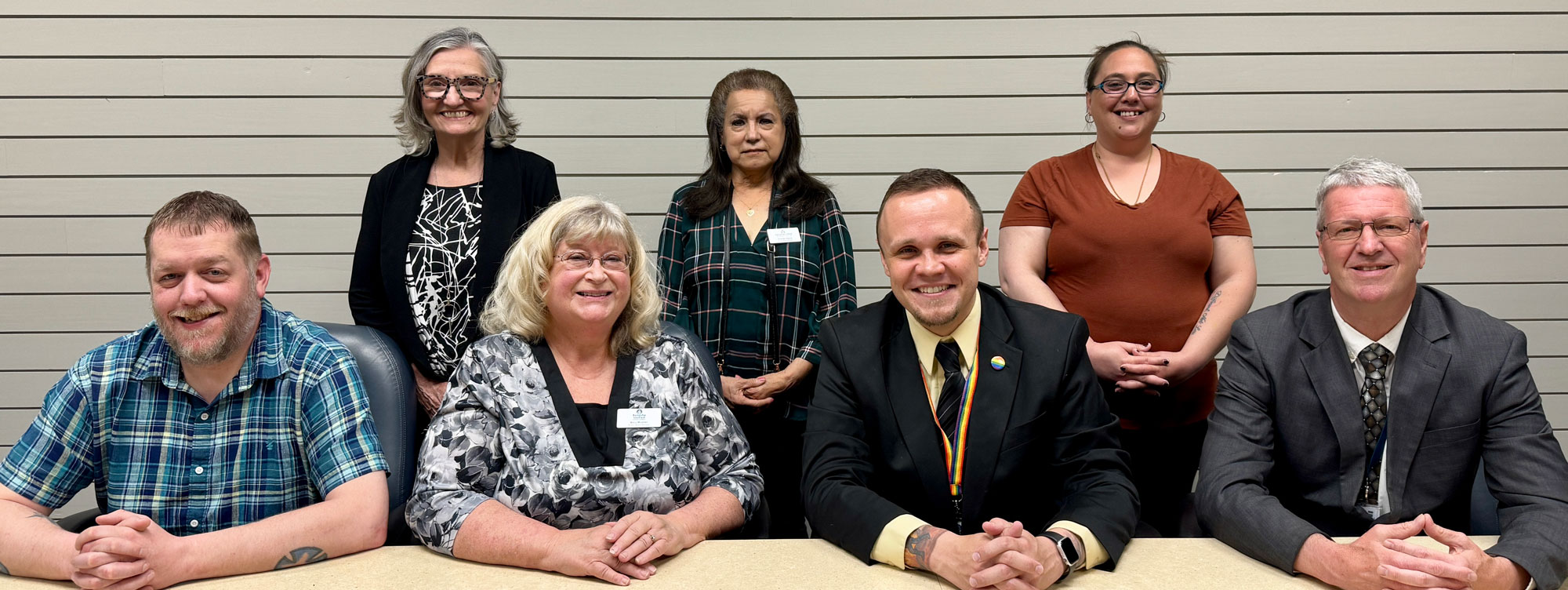 Group photo of the KUSD school board members